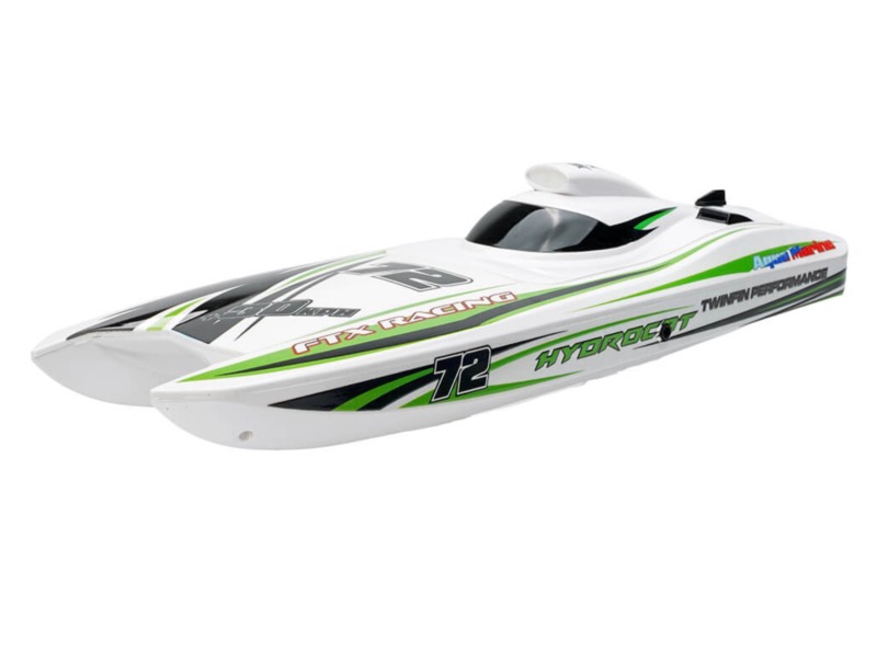 FTX Hydrocat Brushless 3S Bateau RC Turbojet 40 cm Blanc