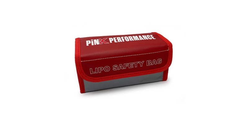 Sac de charge LiPo Pink Performance - L (200x90x90mm)