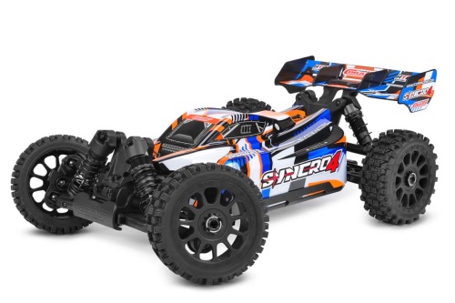 Team Corally Syncro-4 Buggy RC 1/8 Brushless 4WD Orange 3-4S – C-00295-O