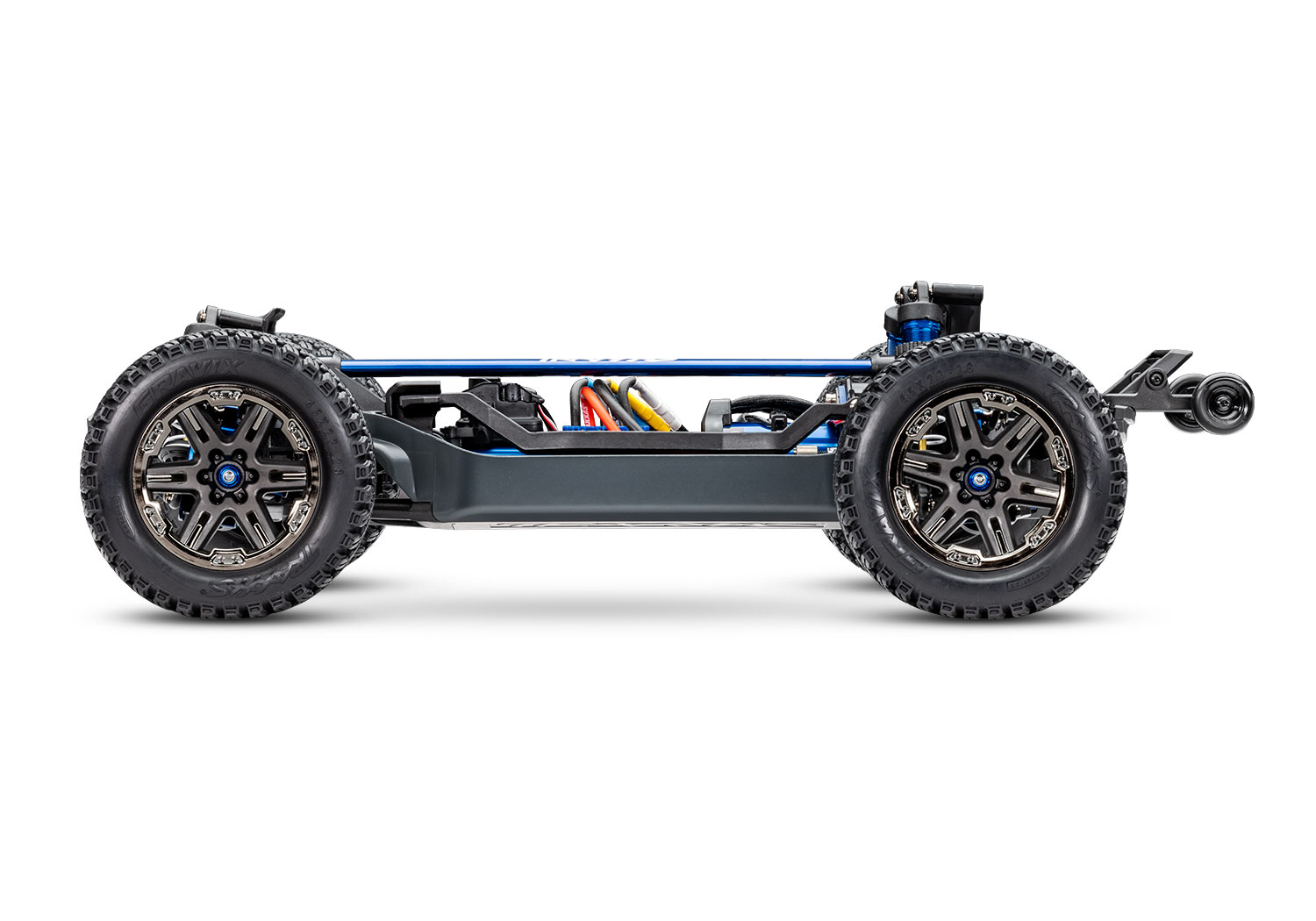 PACK ECO 100% RTR TRAXXAS RUSTLER ULTIMATE VXL 4X4 BLEU LIPO 3S 4000 MAH CHARGEUR SAC TRAXXAS OFFERT