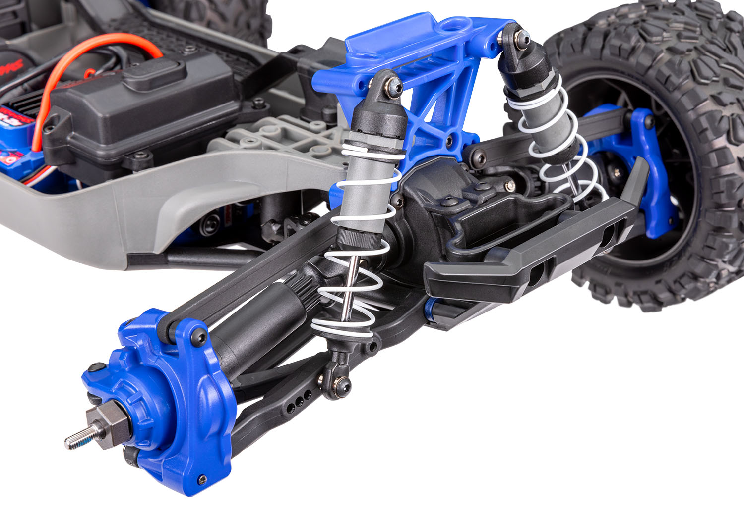 TRAXXAS RUSTLER 1/10 4X4 BRUSHLESS BL-2S BLEU 67164-4