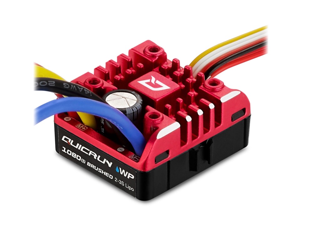 Hobbywing QuicRun WP1080 G2 80A Variateur Brushed pour Crawler RC