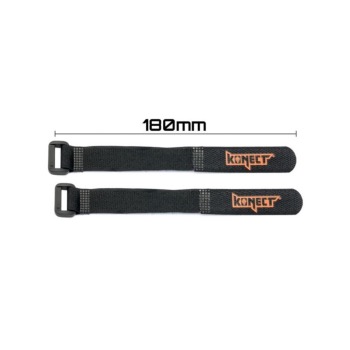 konect Strap pour accus LiPo 180 mm (x2) KN-LIPO.STRAP-180