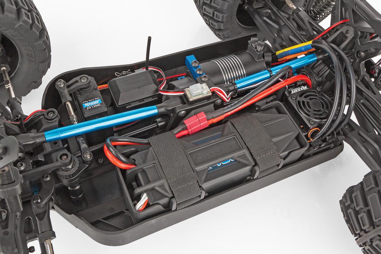 TEAM ASSOCIATED RIVAL MT8 TRUCK 1/8 BRUSHLESS RTR
