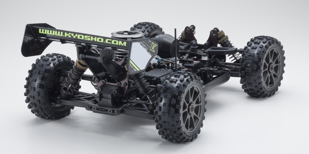 KYOSHO Buggy thermique rc inferno neo 3.0 VERT 1/8 Moteur 3,5 cc