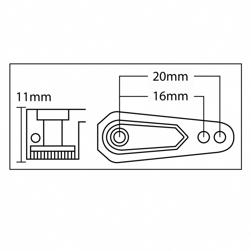 SRT Palonnier 25T aluminium TR-X6