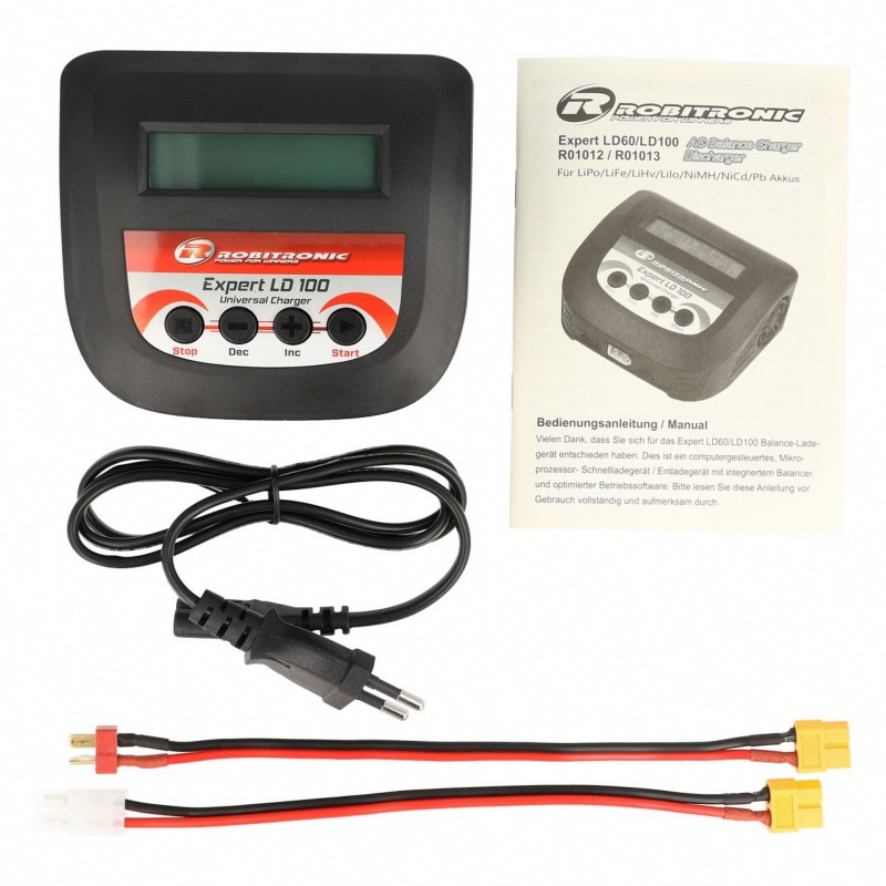 Robitronic Expert LD 100 Chargeur LiPo 2-4s 10A 100W
