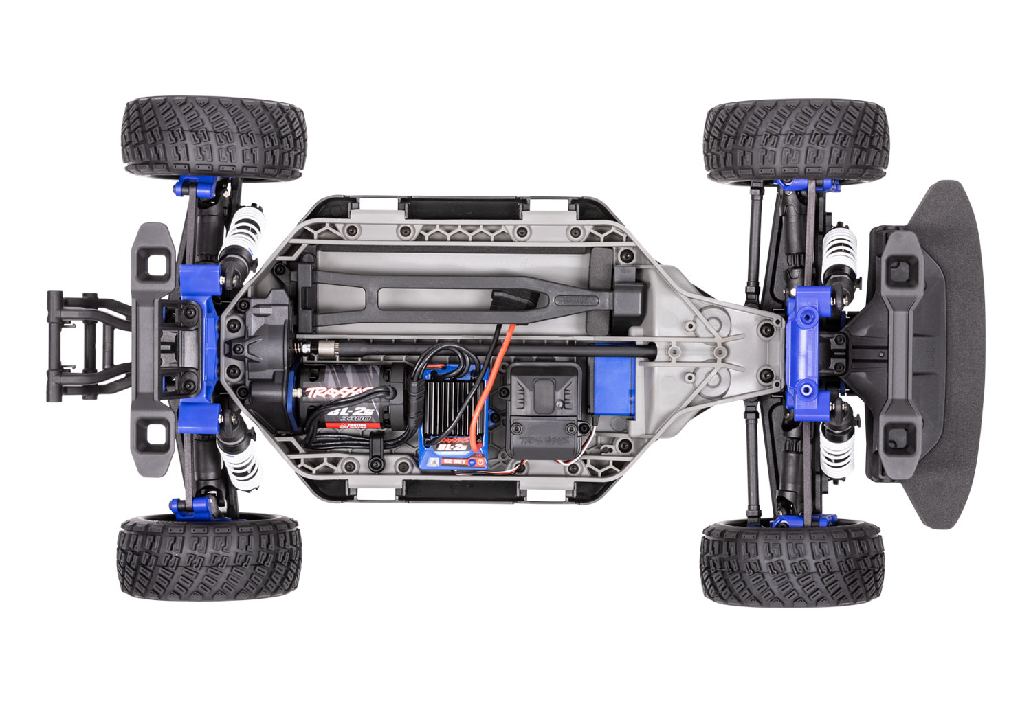 PACK ECO TRAXXAS FIESTA ST RALLY  BL-2S BRUSHLESS Bleu LIPO 2S CHARGEUR SAC OFFERT