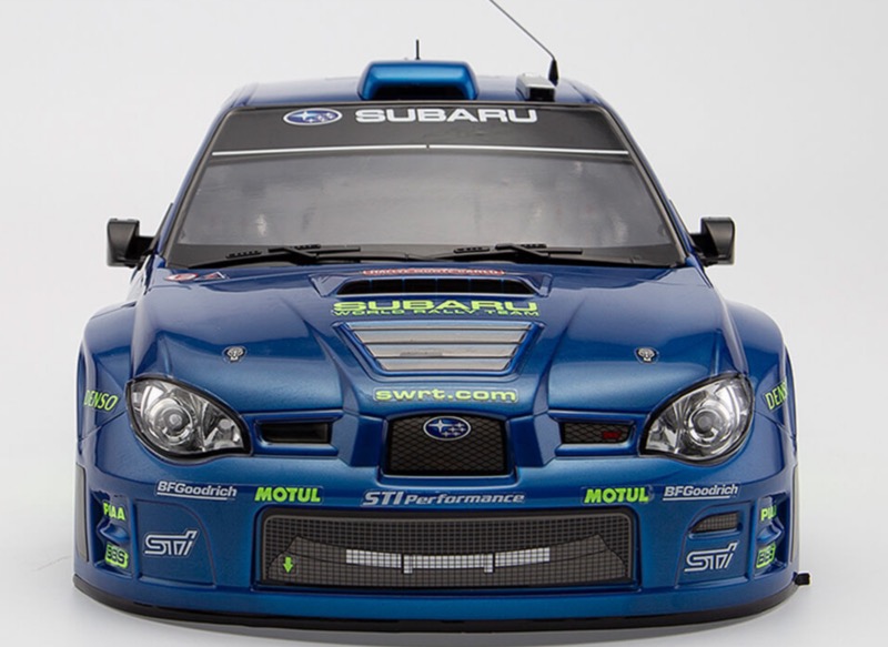 Carrosserie Subaru Impreza WRC 2007 190MM 1/10 déjà peinte avec décoration killerbody KB48762