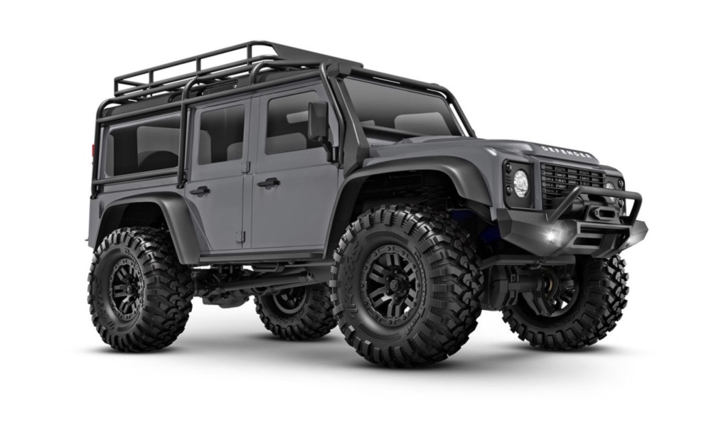 Traxxas TRX-4M Land Rover Defender 1/18 4x4 RTR Gris � LiPo 2S 750 mAh