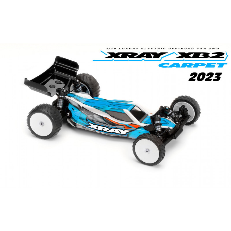 Kit XRAY XB2 TT 1/10 4x2 Carpet 2023 - XRAY - 320013