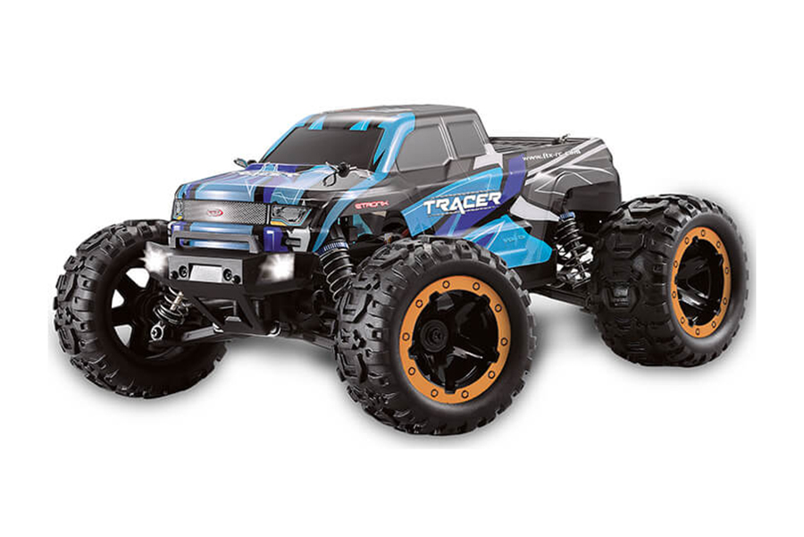 FTX TRACER 1/16 4WD MONSTER TRUCK RTR BLEU