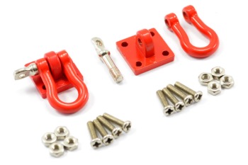FASTRAX Manilles de pare-chocs mtal avec supports (2) FAST2320R