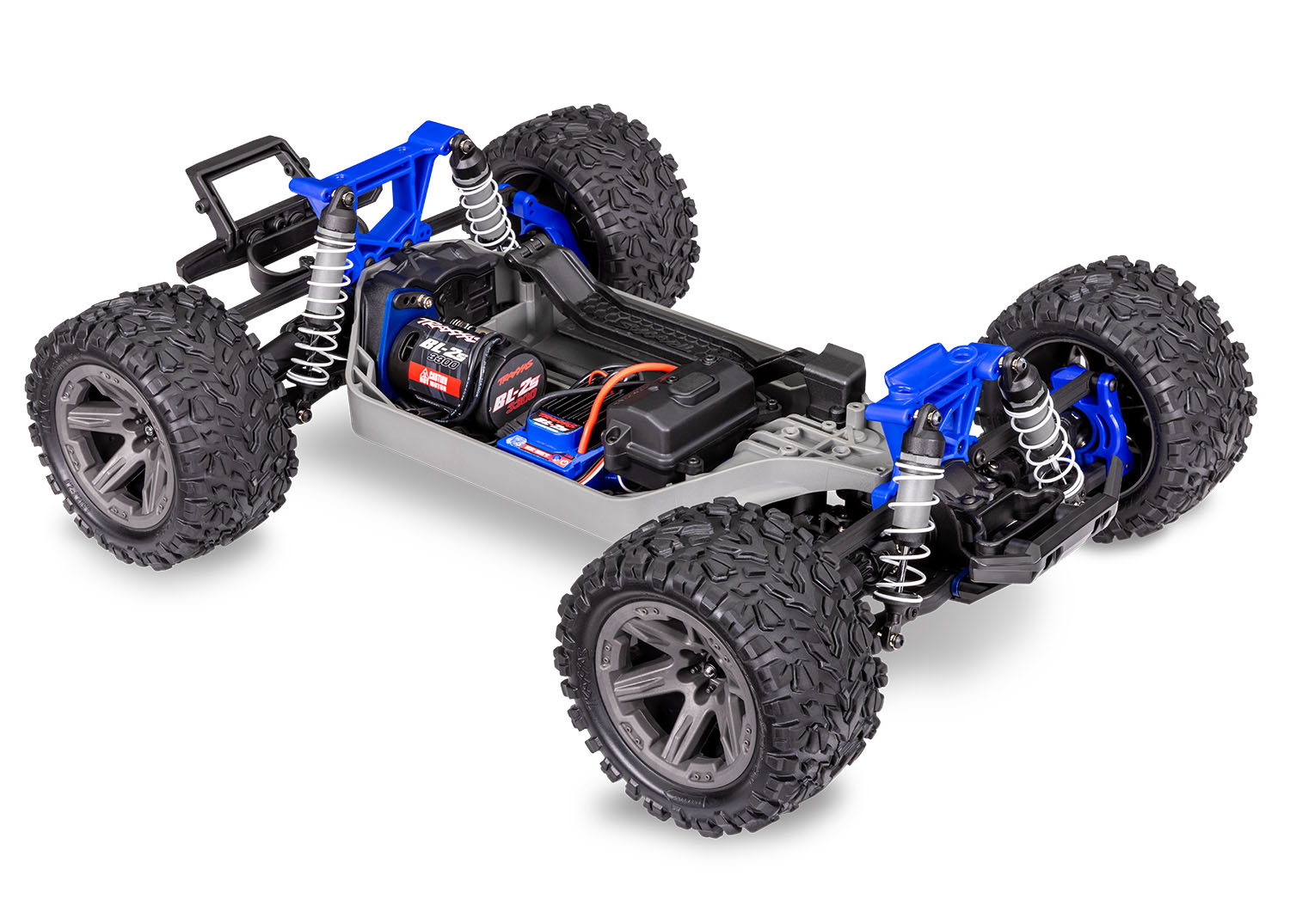 TRAXXAS RUSTLER 1/10 4X4 BRUSHLESS BL-2S ROUGE 67164-4