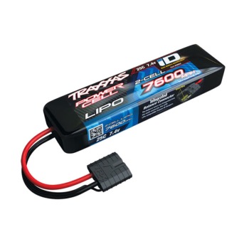 LIPO 2S 7600MAH 25C ID TRAXXAS 2869X 