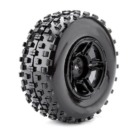 FASTRAX rock block mtd Paire de roue 1/10 Traxxas Slash 2wd, Slash 4x4, Blitz...FAST1105B