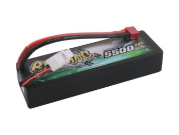 GENS ACE BASHING BATTERIE LIPO 2S 7.4V 5500 mah 60C (DEANS) 