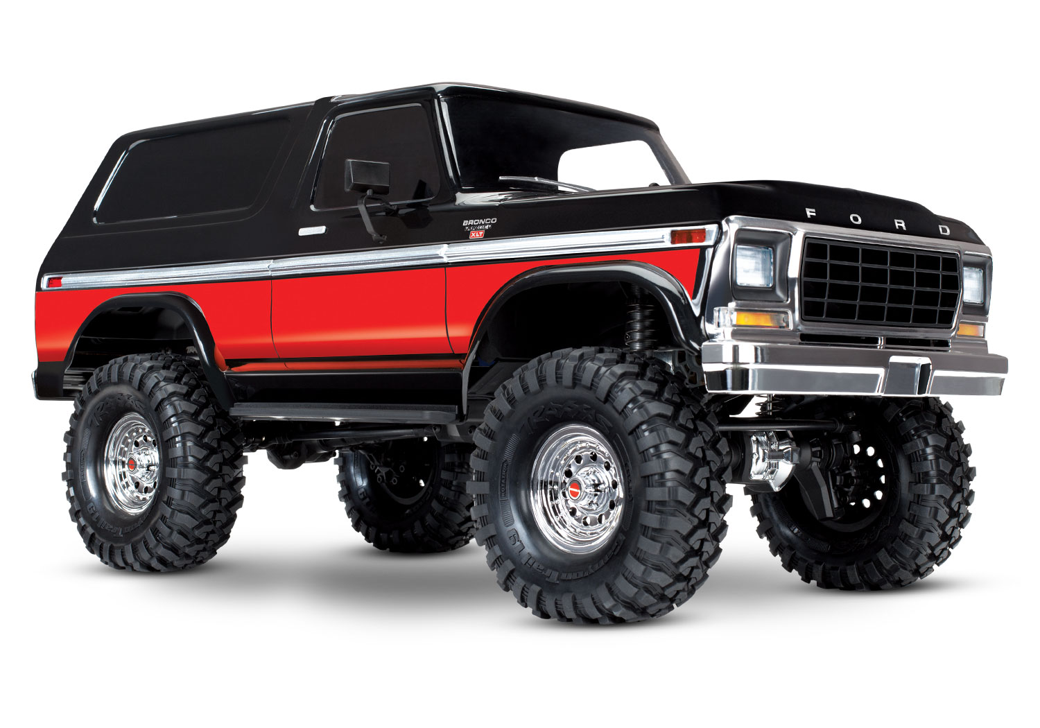 TRX-4 FORD BRONCO 1979 ROUGE