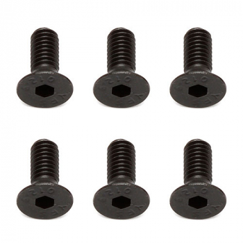 TEAM ASSOCIATED M4 X 10MM FHCS (10) AS81262