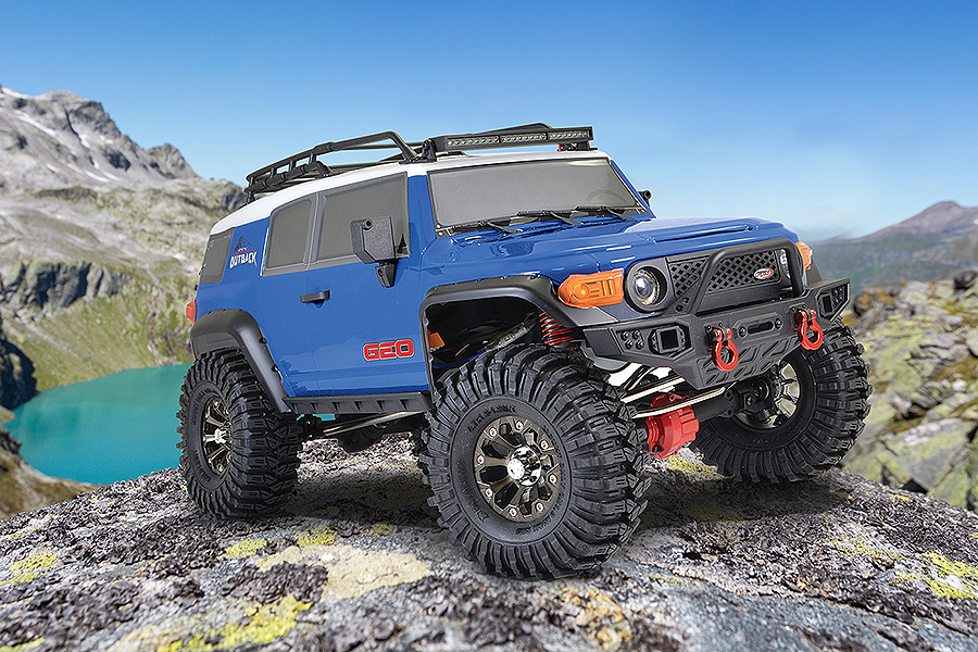 FTX OUTBACK GEO 4X4 CRAWLER 1/10 TRAIL BLEU