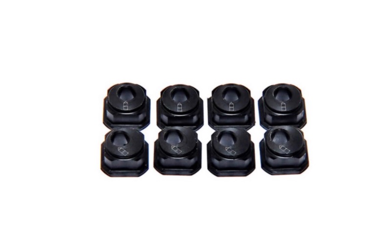 HOBAO Hyper VS2 Inserts de Réglage POM Triangles Arrière 1° HOP-0178 – 8 Pièces