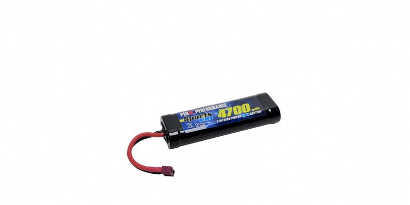 PACK ECO Pink Performance Sports NiMh 7.2V-4700Mah (Deans) avec chargeur rapide 2Amp 