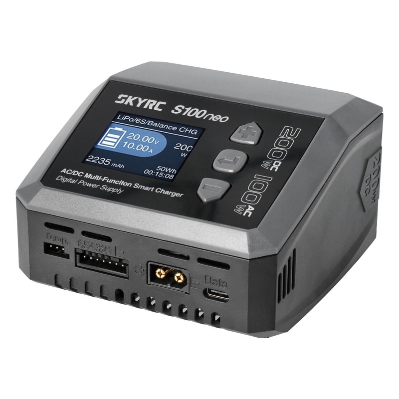 SkyRC S100 Neo LiPo 1-6s 10A CHARGEUR RAPIDE 100W AC