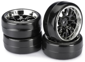 ABSIMA PNEU DRIFT SLICK + JANTE NOIR 2510041