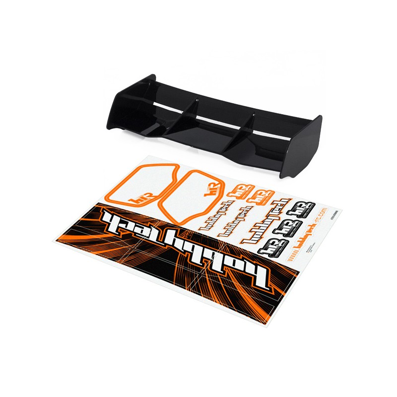 AILERON BUGGY NOIR 1/8 RACING HTR BUGGY 1/8 RACING + STICKERS