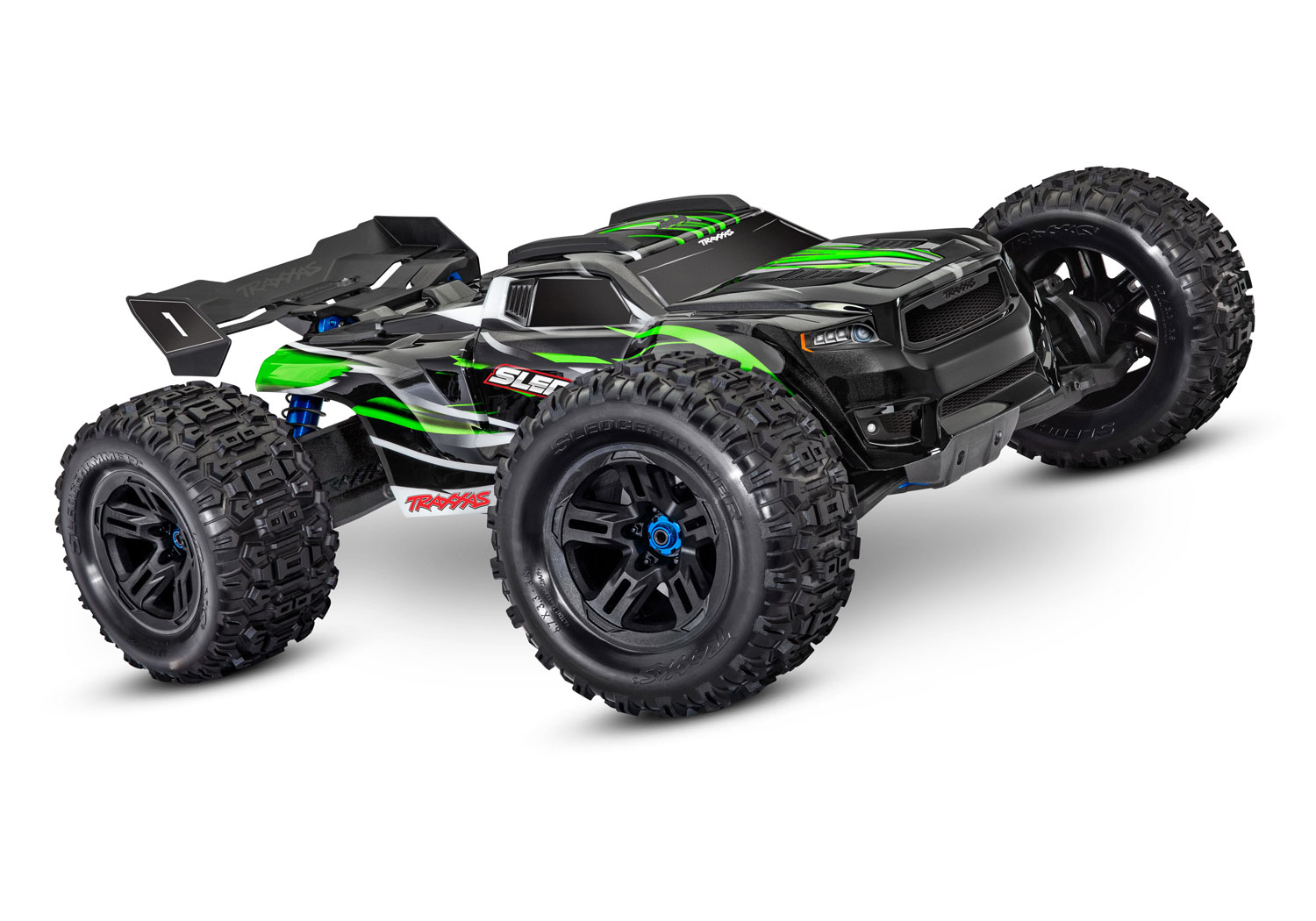 OFFRE SPÉCIALE  TRAXXAS SLEDGE 4X4 BRUSHLESS VERT AVEC LIPO 6S