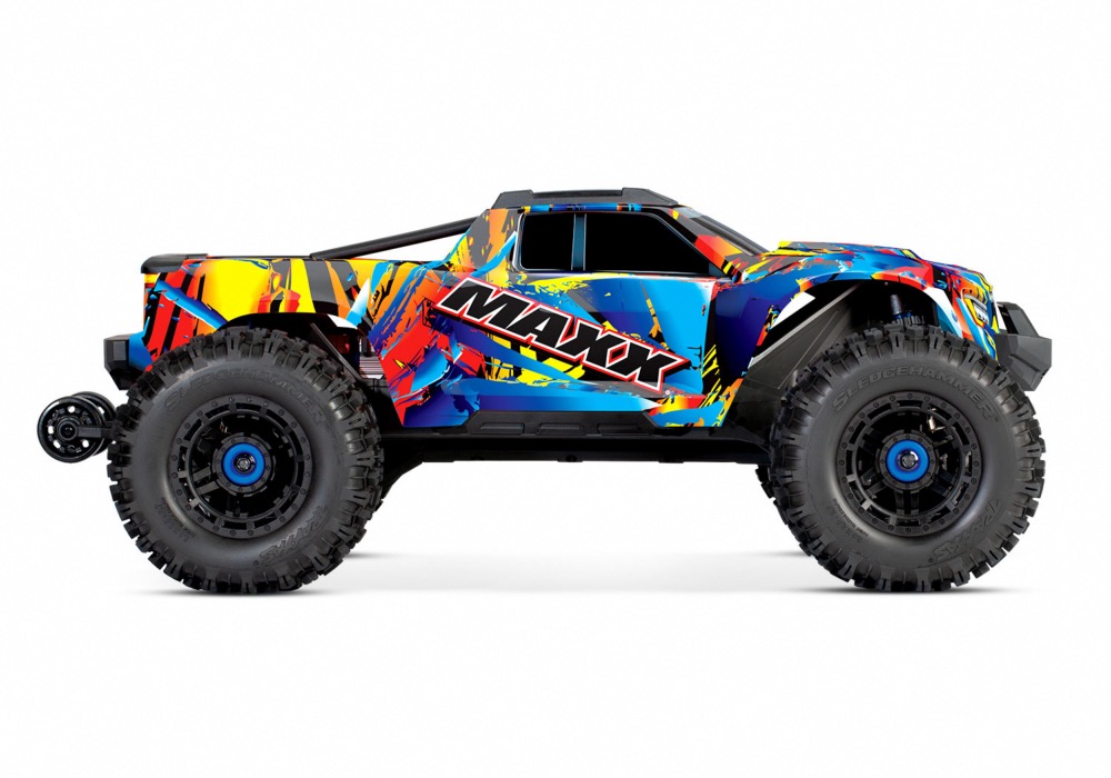 TRAXXAS MAXX 4X4 WIDEMAXX BRUSHLESS ROCK N ROLL