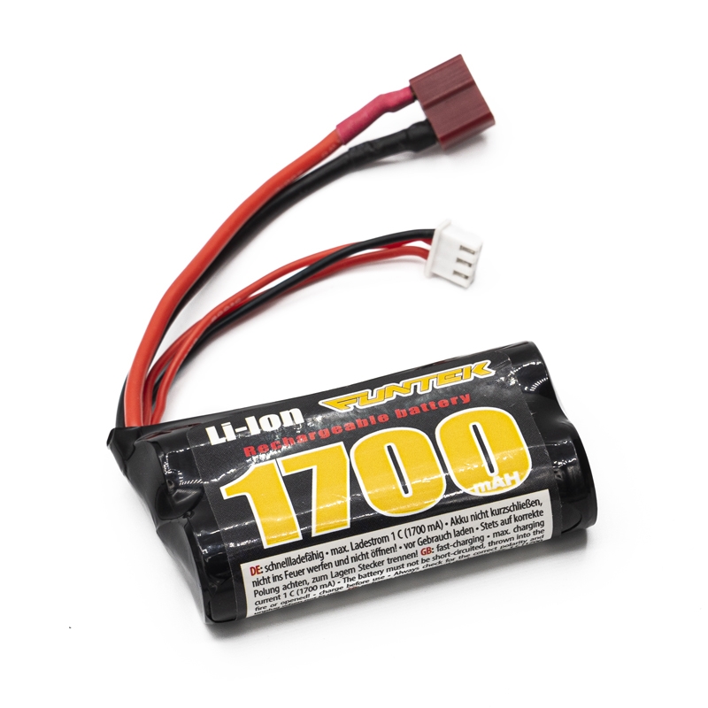 BATTERIE FUNTEK STX LI-ION 7.4V 1700 MAH 15C DEAN