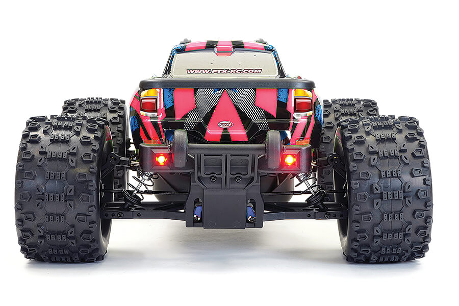 NOUVEAU FTX RAMRAIDER 1/10 BRUSHLESS MONSTER TRUCK RTR - ROUGE/BLEU