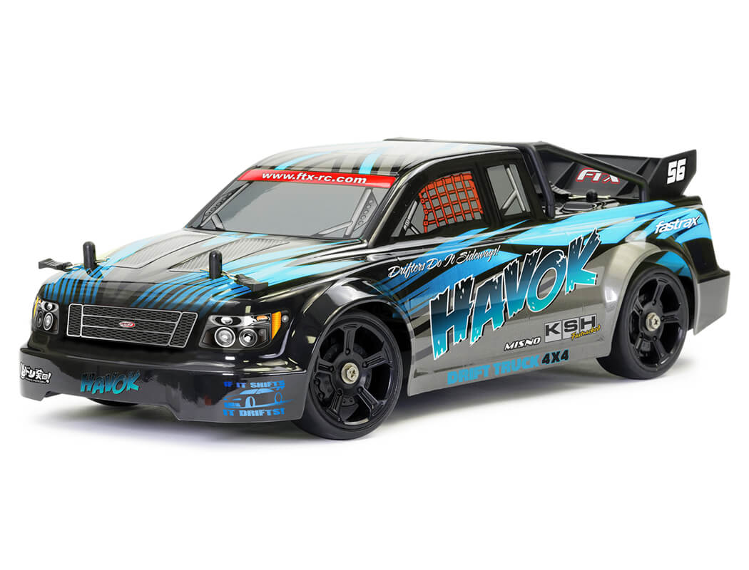 FTX HAVOK 1/14 4WD DRIFT TRUCK - Bleu