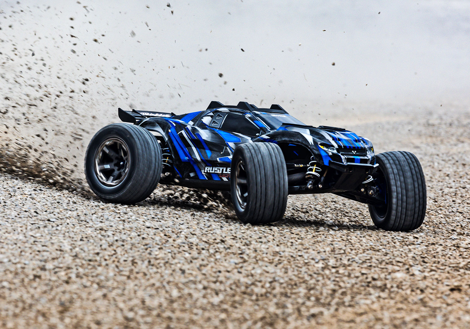 TRAXXAS RUSTLER ULTIMATE VXL 4X4 BLEU