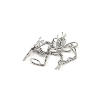 TRAXXAS TRX3935 CLIPS DE CARROSSERIE COUDÉS A 90° (GRIS)