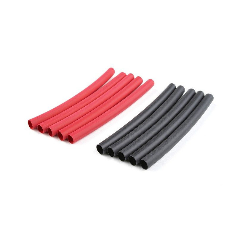 Gaine thermo 4.7mm Rouge+Noir CORALLY C-50222 (x10)
