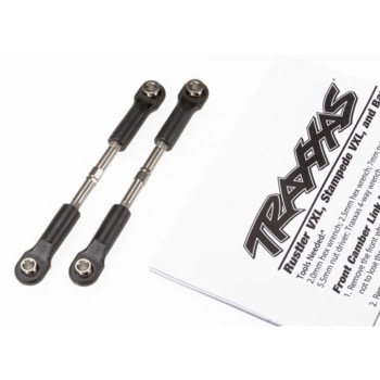 TRAXXAS 3643 BIELLETTES DE CARROSSAGE AVANT A PAS INVERSE 82MM (2)