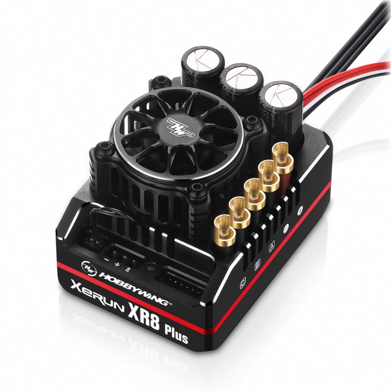 Hobbywing variateur Xerun XR8 Plus G2S Brushless Regler 200A, 2-6s LiPo