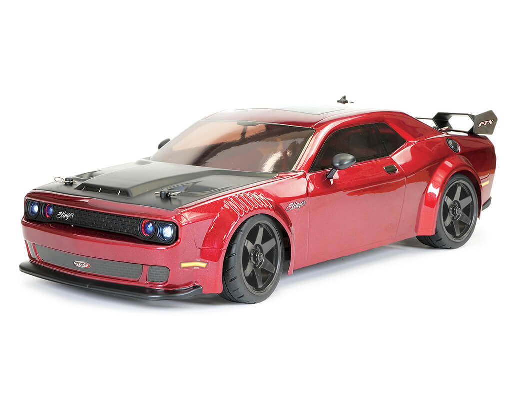 FTX STINGER 1:10 ON-ROAD STREET BRUSHLESS AVEC LIPO ET CHARGEUR - ROUGE