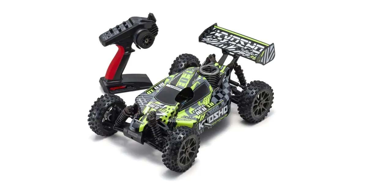 NOUVEAU Kyosho Inferno Neo 3.0 Buggy 1:8 RC thermique KE21SP RTR - Jaune