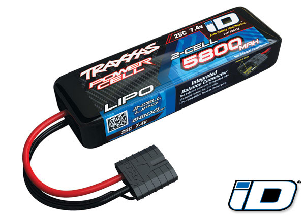 LIPO 2S 5800MAH 2843X PRISE TRAXXAS