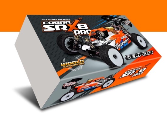 SERPENT BUGGY COBRA SRX8 PRO NITRO 1/8 à monter