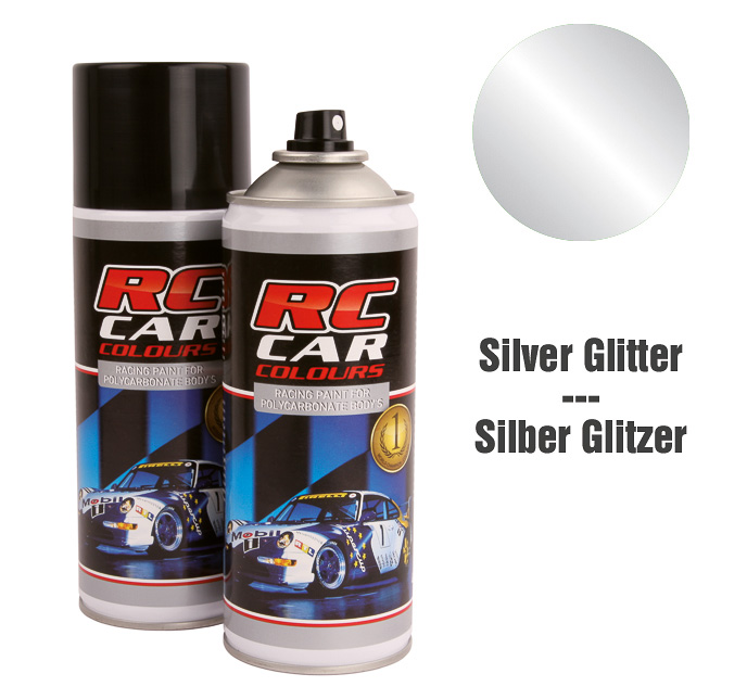 Peinture Lexan  Silver Glitter Nr 924 150ml