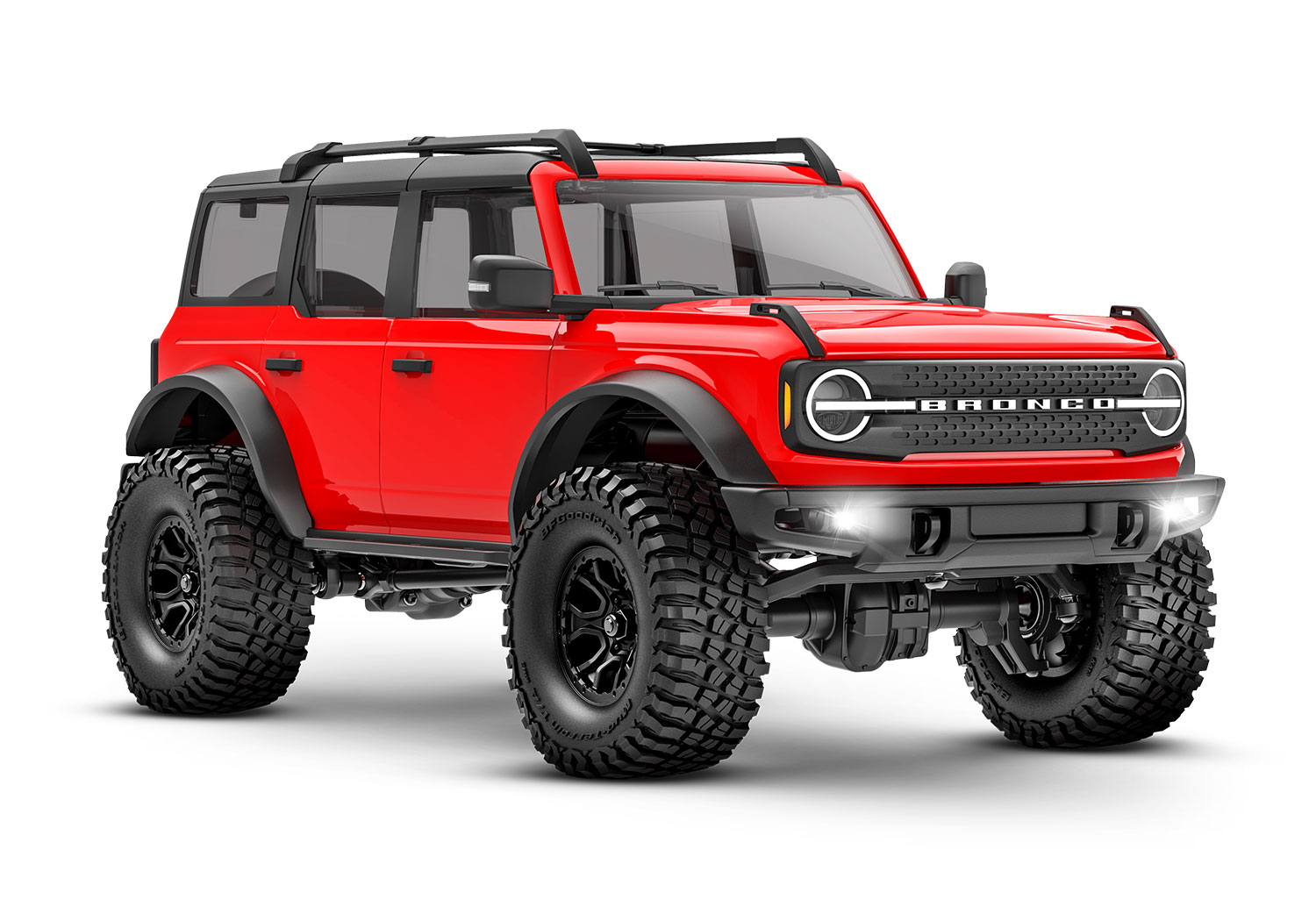 TRX-4M FORD BRONCO 1/18 ROUGE - CRAWLER RC TRAXXAS