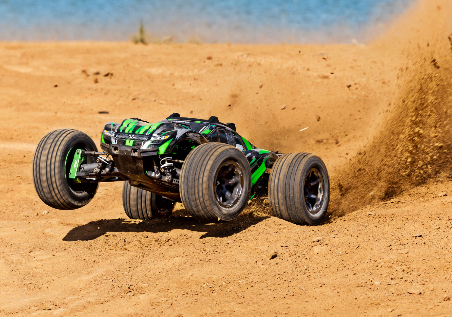 TRAXXAS RUSTLER ULTIMATE VXL 4X4 VERT 