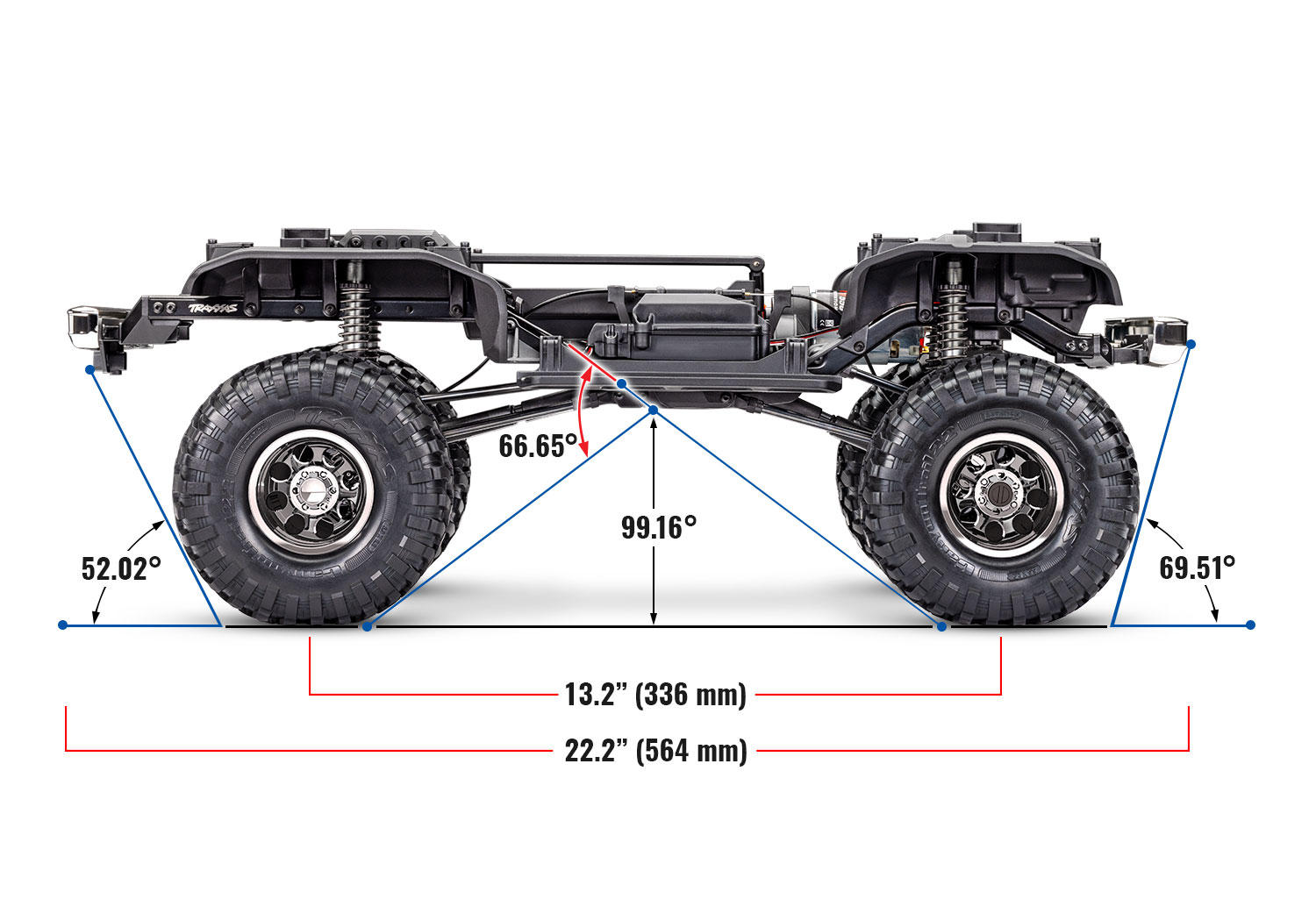 TRX-4 CHEVROLET K10 CHEYENNE CUIVRE METALISÉ - CRAWLER RC TRAXXAS