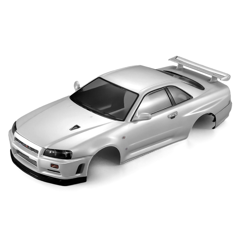 Carrosserie Nissan Skyline R34 195MM 1/10 dj peinte avec dcoration killerbody KB48644