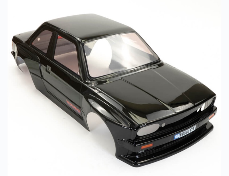 Carrosserie 1/10 FTX EVO30 avec stickers NOIR