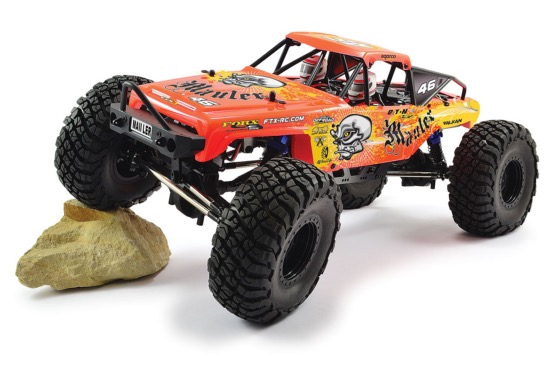 FTX MAULER crawler 4 roues motrices RTR (ROUGE)